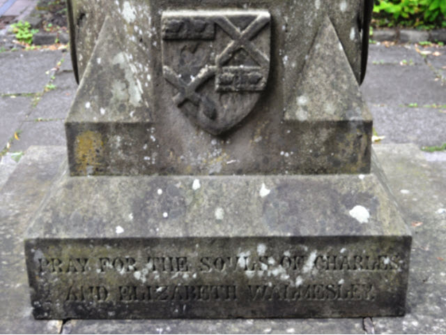 Walmesley Monument in front of the Church of St John